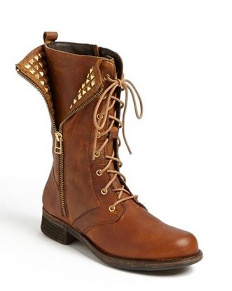 Steve Maddens Barney Boot in Cognac Leather. for $143.96 at Nordstrom.