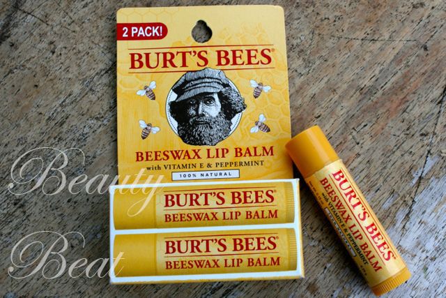 The Burts Bees Beeswax Lip Balm is perfect for chapped lips in need of rescuing!