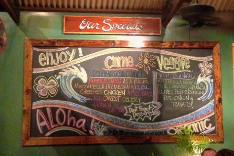 Flatbread Company makes the most creative pizzas and most eye-catching menus!