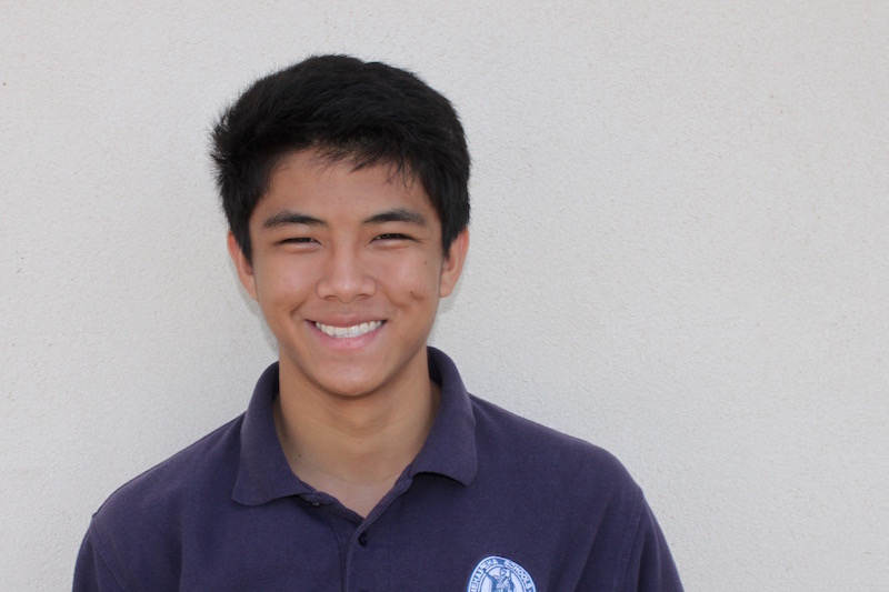 Senior Russell Nagamine has been in the junior bowling league since the age of ten, and has been the bowling team captain for three years at Kamehameha Maui.