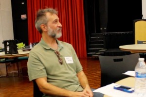Director Paul Mitri talks about the importance of art at the University of Hawai'i's annual Journalism Day, Saturday, Sept. 12.