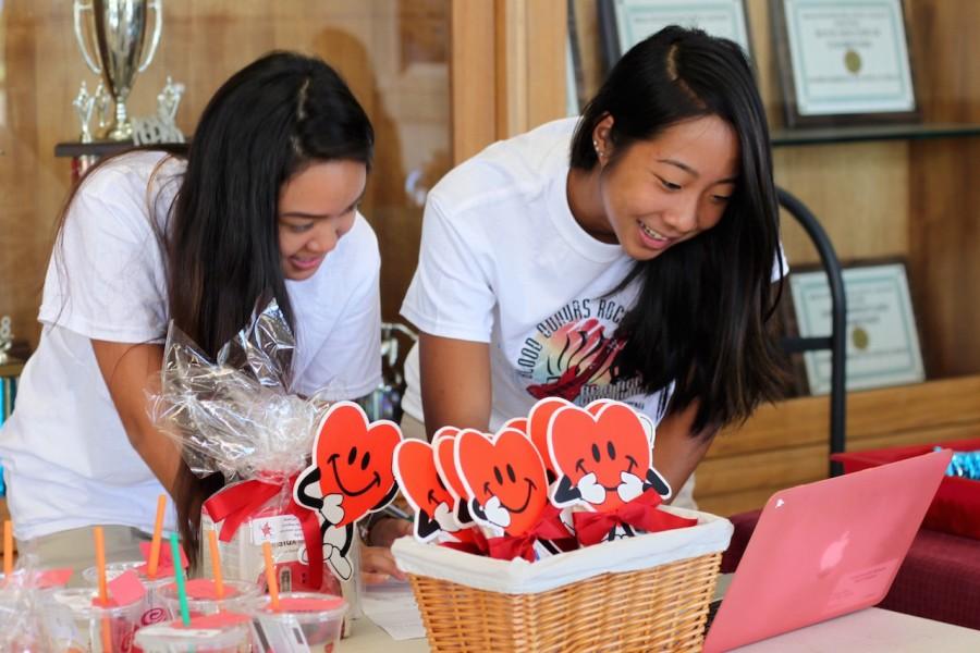 Seniors Kandace Ota and Kylee Kato both organized the Blood Drive held at Kamehameha Maui on October 19. The drive was also Katos senior project.