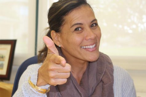 High school 11-12 principal, Ms. Kaʻawa. challenges all Kamehameha groups to try the latest craze, the MannequinChallenge.