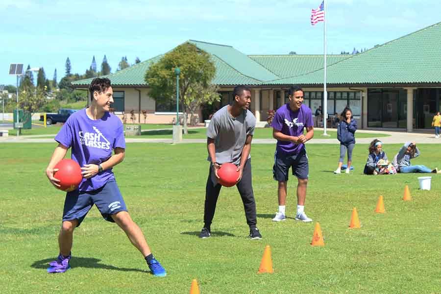 The second event of Spring Spirit Week was dodgeball between the classes which ended with the Junior class coming in first place.