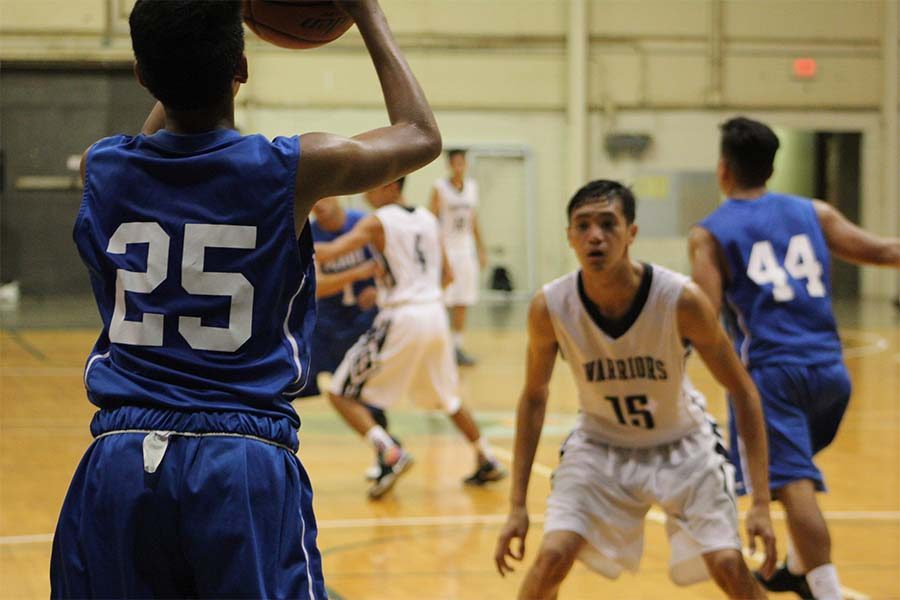Maui High defeated Kamehameha Maui, 60-56, Saturday, Feb. 11, at War Memorial Gymnasium. The Sabers earned the Maui Interscholastic Leagues second seed in the state tournament.