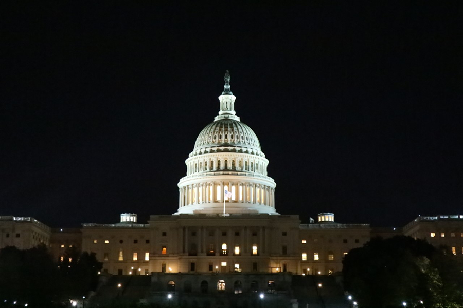Capitol+Hill+in+a+view+from+our+Monuments+by+Moonlight+trolley+tour.