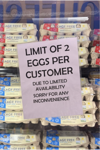 With limited egg supply, stores like Walmart are limiting the amount of eggs customers can purchase.