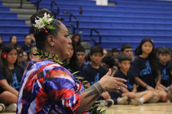 Māhū presenter Kumu Hina discusses her teaching career and how she responds to children asking about her low voice.