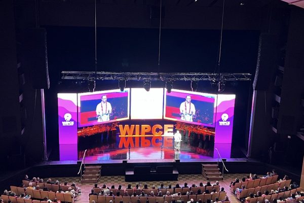 The main stage at WIPCE. Yes, I was there!